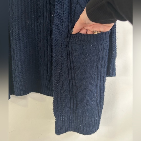 PINK ROSE navy‎ cardigan - Picture 2 of 4